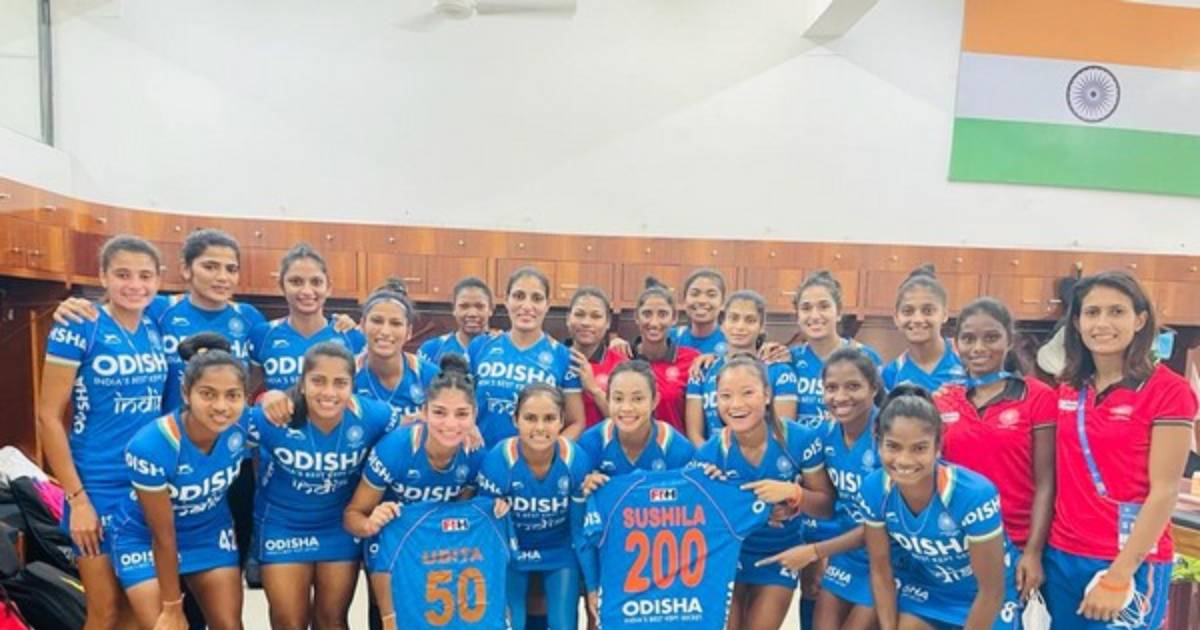 Hockey India congratulates Sushila Chanu on completing 200 International Caps